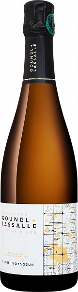 Esprit Voyageur Premier Cru Chigny-les-Roses Champagne AOC Gounel Lassalle, 0.75 л