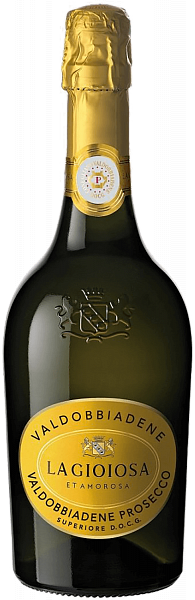 Игристое вино La Gioiosa Valdobbiadene Prosecco DOCG Superiore Extra Dry, 0.75 л