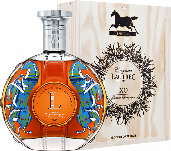 Коньяк Lautrec Cognac XO Grande Champagne Premier Cru (gift box), 0.7 л