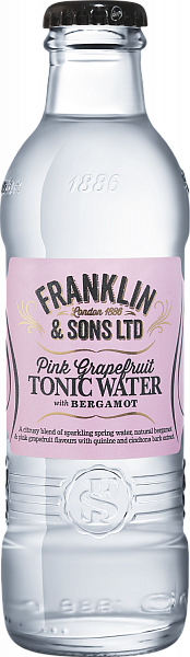 Тоник Franklin & Sons Pink Grapefruit with Bergamot Tonic Water, 0.2 л