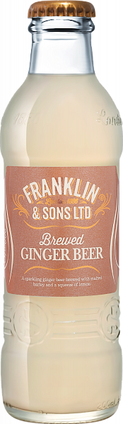 Тоник Franklin & Sons Brewed Ginger Beer, 0.2 л
