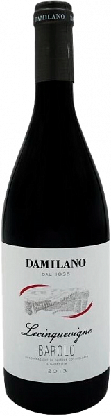 Вино Lecinquevigne Barolo DOCG Damilano, 0.75 л