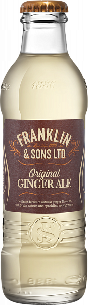 Тоник Franklin & Sons Original Ginger Ale , 0.2 л