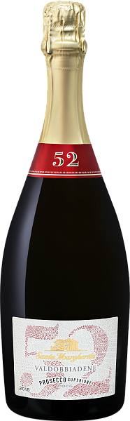 Игристое вино 52 Prosecco di Valdobbiadene DOCG Superiore, 0.75 л