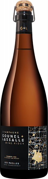 Les Ruelles Premier Cru Chigny-les-Roses Champagne AOC Gounel Lassalle, 0.75 л