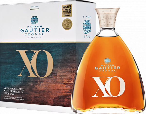 Коньяк Cognac XO Maison Gautier (gift box), 0.7 л