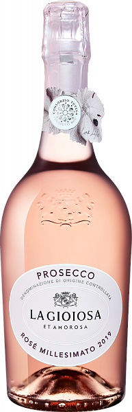 Игристое вино La Gioiosa Rose Millesimato Prosecco DOC, 0.75 л