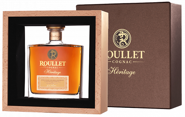 Коньяк Roullet Cognac Heritage Fins Bois (gift box), 0.7 л