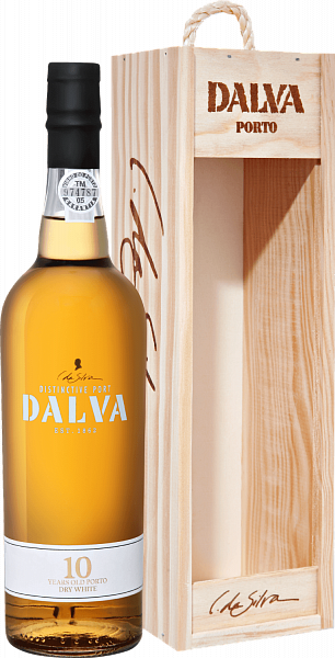 Dalva White Dry Porto 10 y.o. (gift box), 0.75 л